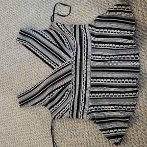 *SOLD* Anthropologie Deep V Peplum Tank